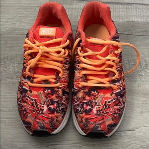 Nike Zoom Pegasus 33 Red and Orange Running Shoes